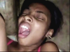 Happy Blowjob Tiny Ebony